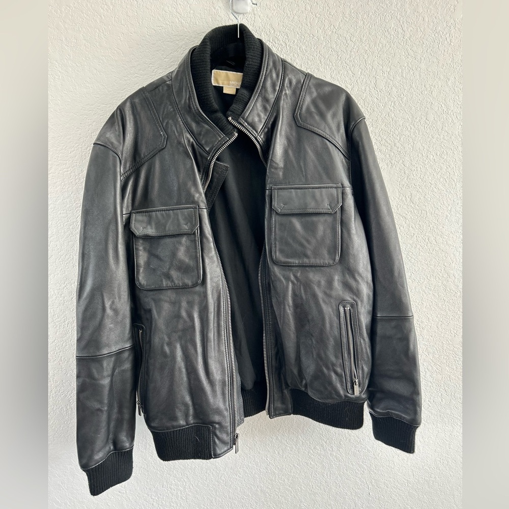 COPY - Michael Kors Bomber Jacket Black, Size XL